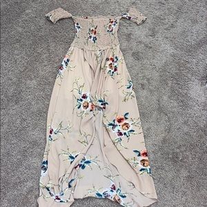 Maxi floral dress